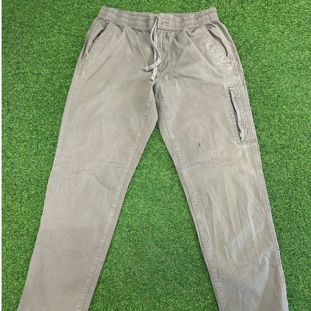 Sonoma Goods For Life Mens‎ Jogger Pants Tan Khaki Elastic Waist Size M
